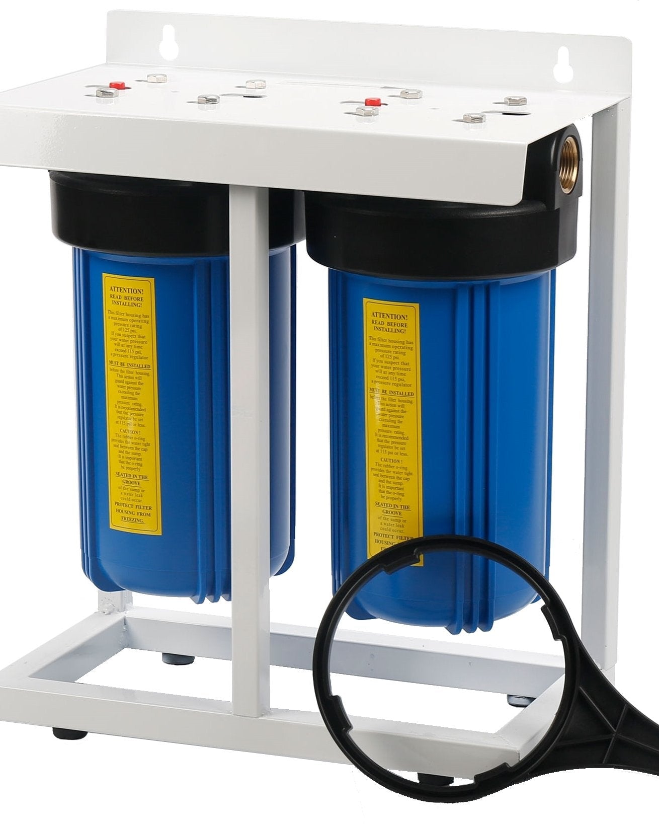 BB10-TWIN-STAND 10" Jumbo Filter housing