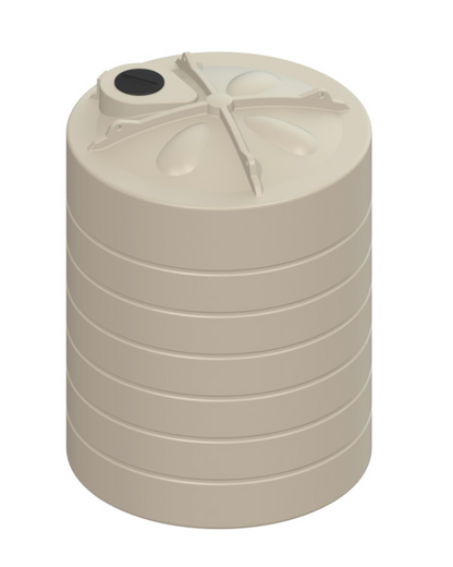 10,000ltr Plastic Water Tank Beige