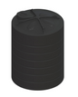 10,000ltr Plastic Water Tank Black