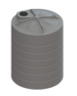 10,000ltr Plastic Water Tank Dark Grey