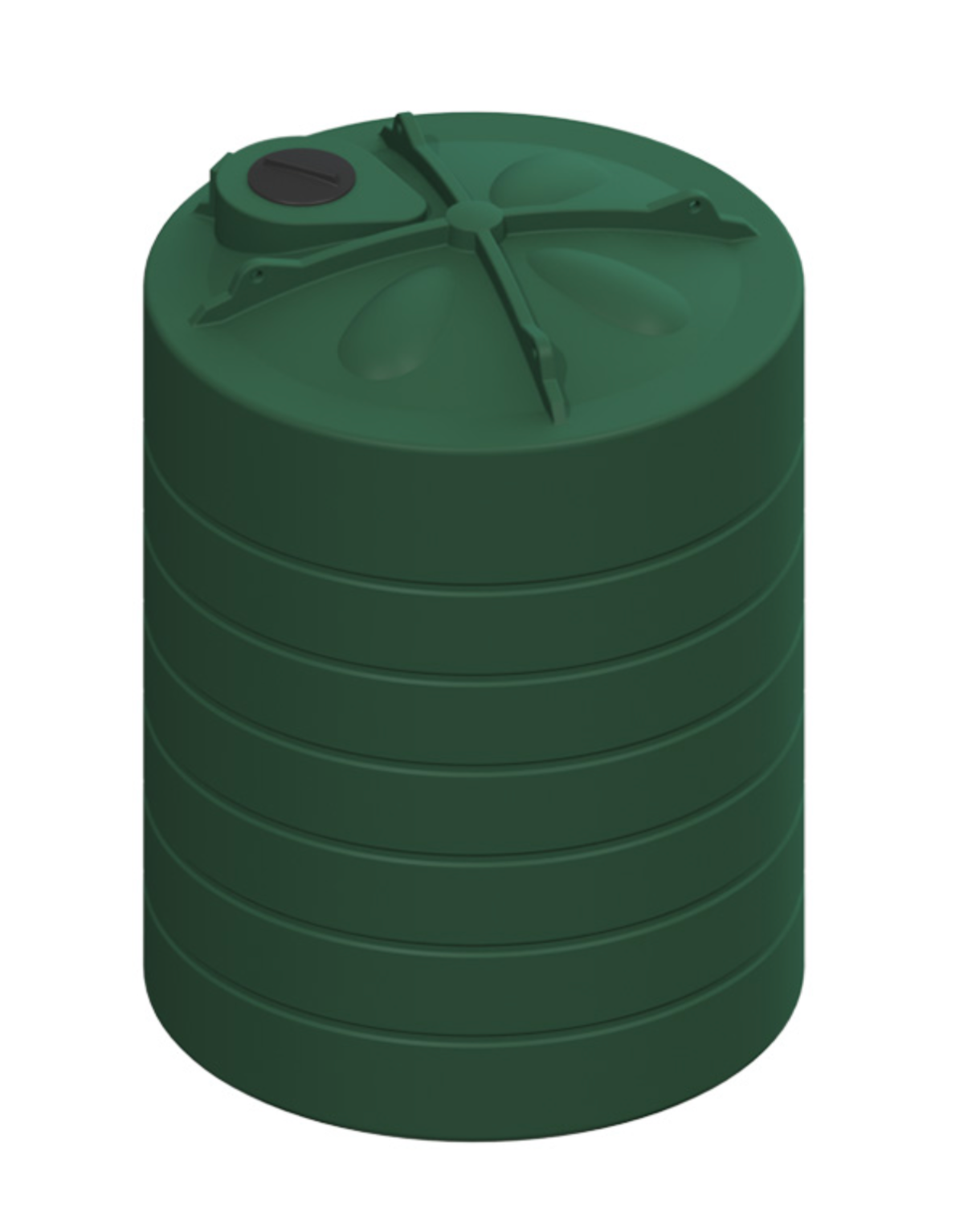 10,000ltr Plastic Water Tank Heritage Green