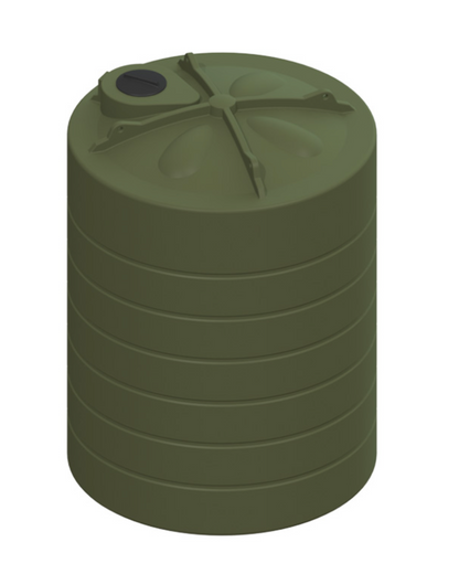 10,000ltr Plastic Water Tank Khaki