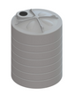 10,000ltr Plastic Water Tank Light Grey