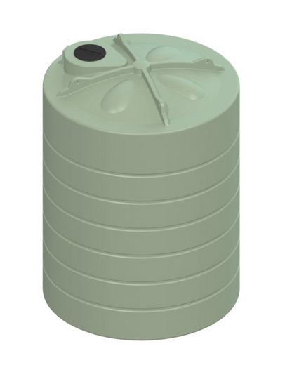 10,000ltr Plastic Water Tank Mist Green