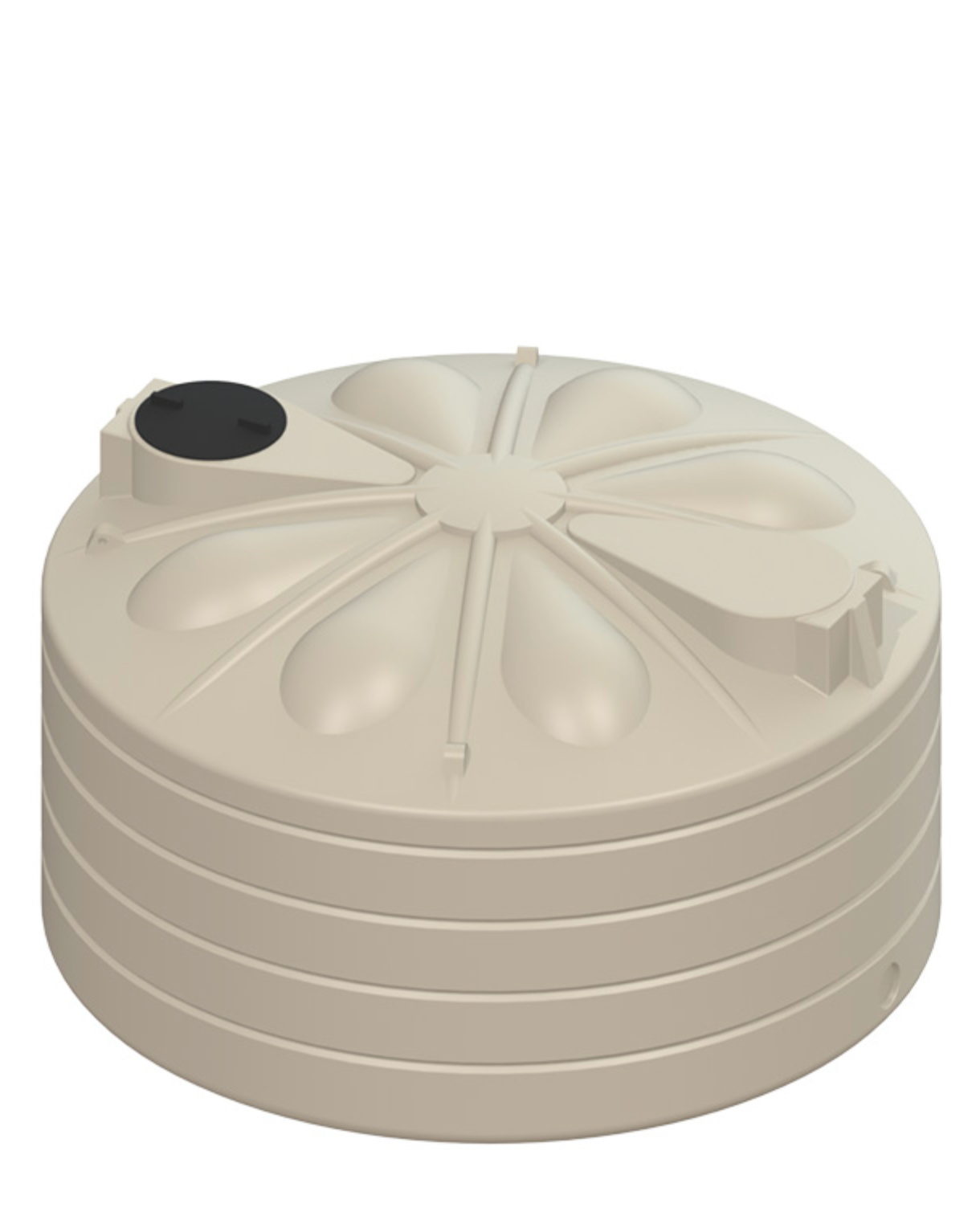 16,000ltr Plastic Water Storage Tank Beige