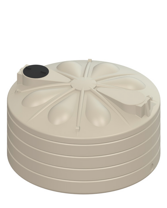 16,000ltr Plastic Water Storage Tank Beige