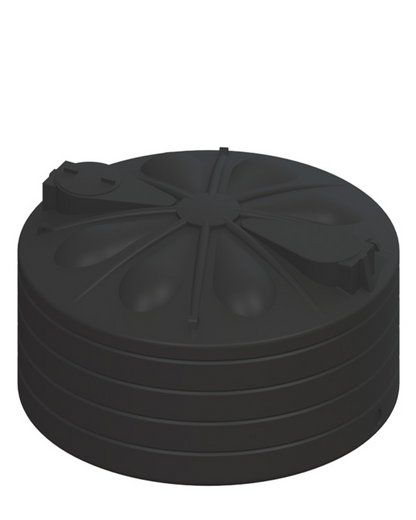 16,000ltr Plastic Water Storage Tank Black