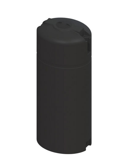 1,000 Lr Slimline Tank Black