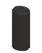 1,000 Lr Slimline Tank Black