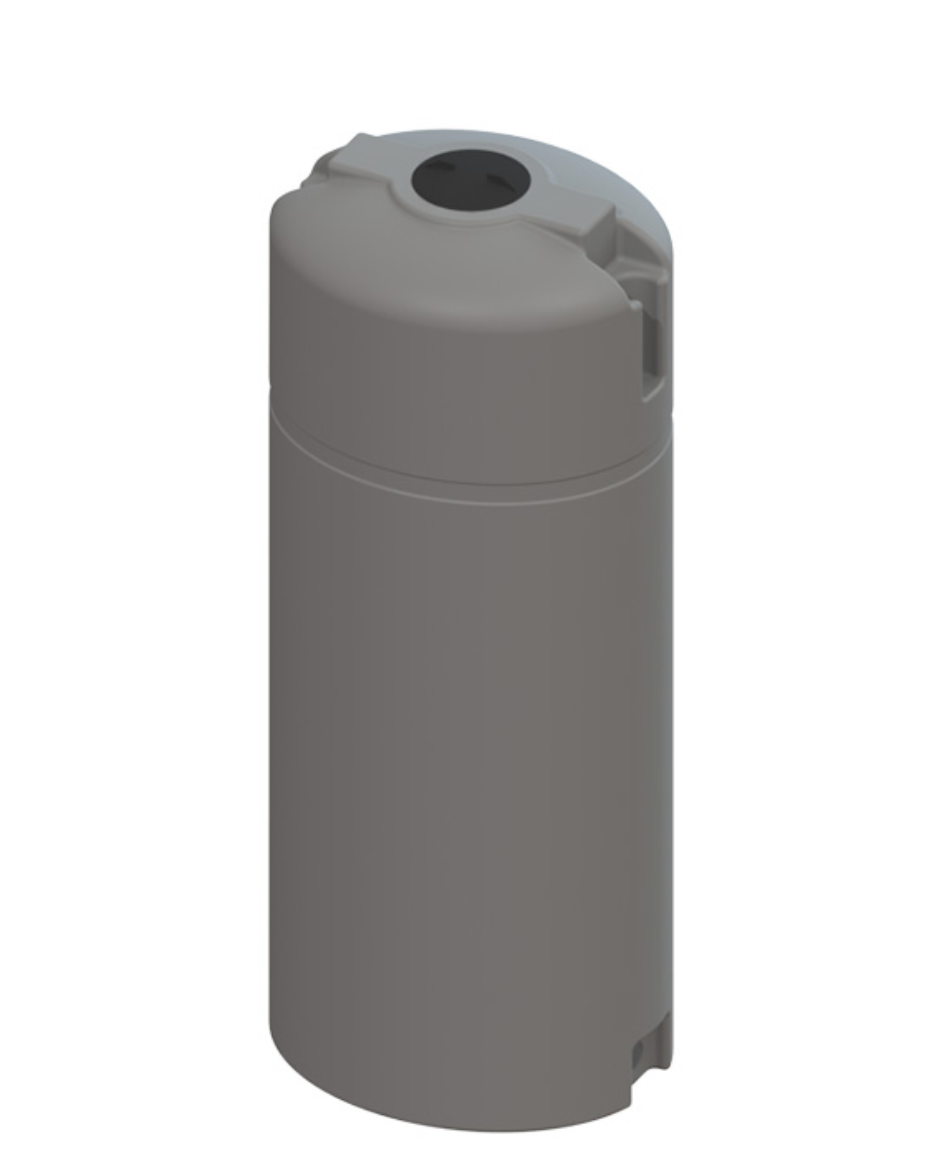 1,000 Lr Slimline Tank Dark Grey