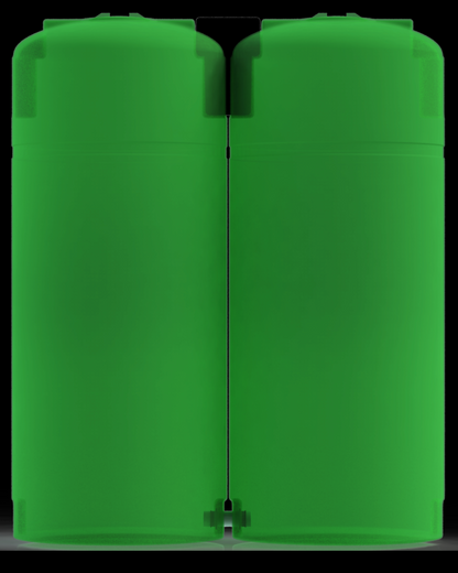 1,000 Lr Slimline Tank Joined Xray view