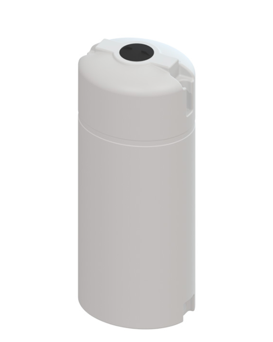 1,000 Lr Slimline Tank White