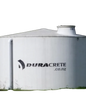 25,000ltr Concrete Water Tank with Conical roof