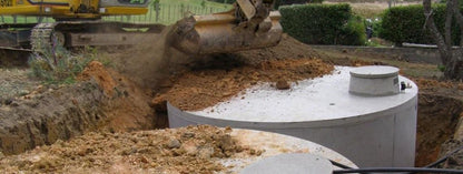 25,000ltr Flat Top Concrete Water Tanks Buried