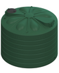25,000ltr Plastic Water Tank Heritage Green