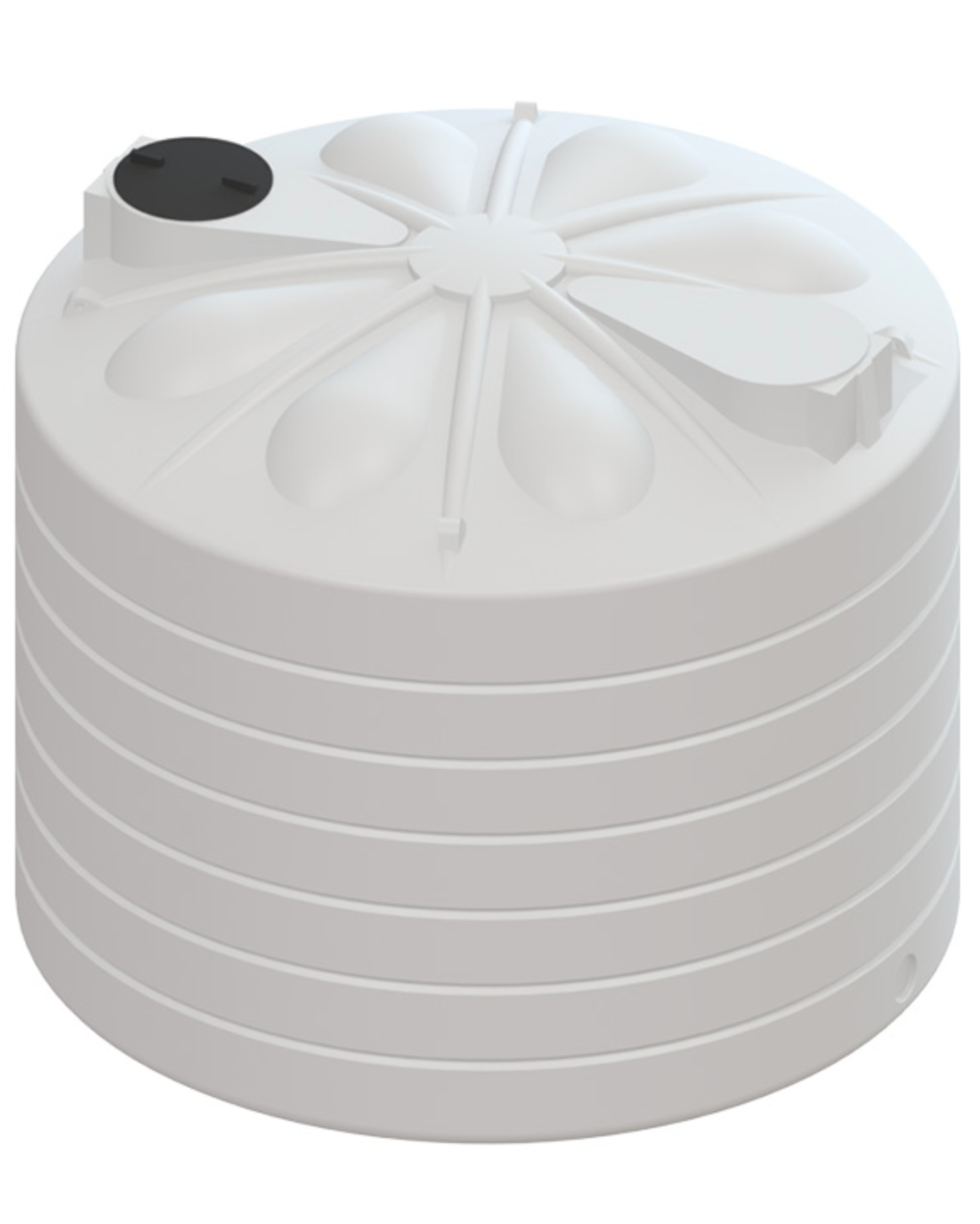 25,000ltr Plastic Water Tank White