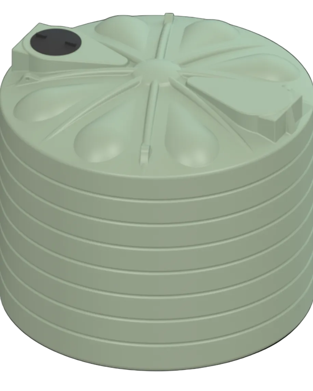 31,000 Ltr Water Tank Mist Green