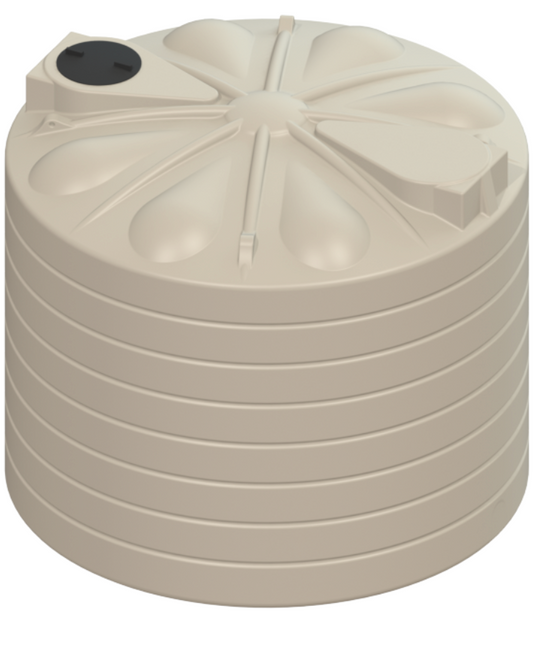 31,000ltr Plastic Water Tank Beige