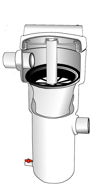 Aquafilter PT-FILTER black and white cut away