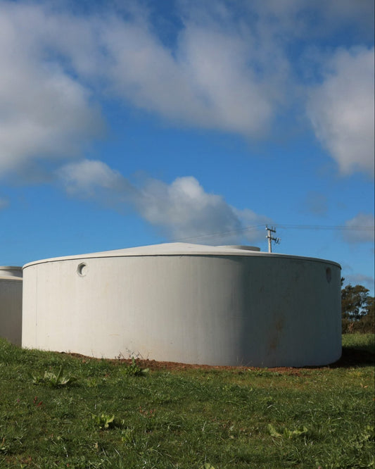 Cone Top 25,000ltr Concrete Water Tanks