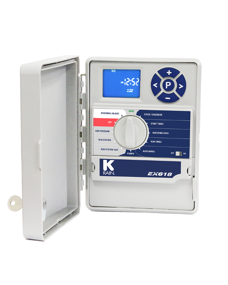 K Rain EX618 6 Station Irrigation Controller
