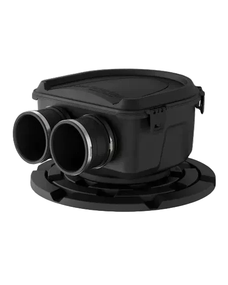 Maelstrom pre-tank water Filter on White Background