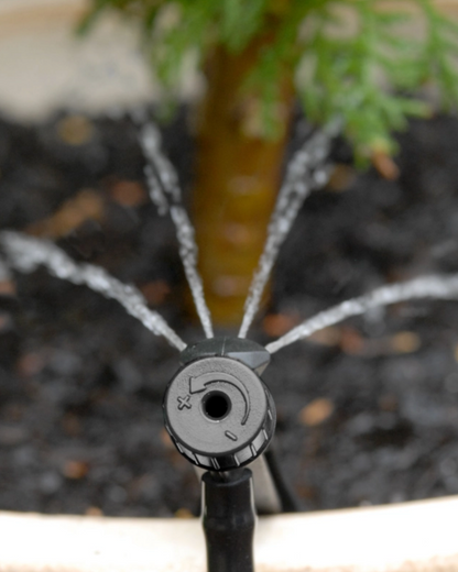 Potstream Top View Installed on Pot