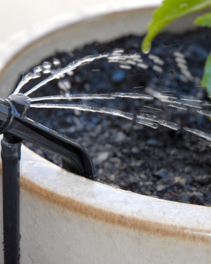 Potstream close up Installed on Pots