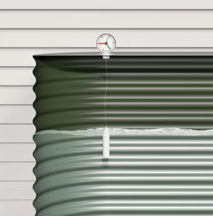 Rain Harvesting Tank Gauge Cross Section Installed in Water Tank