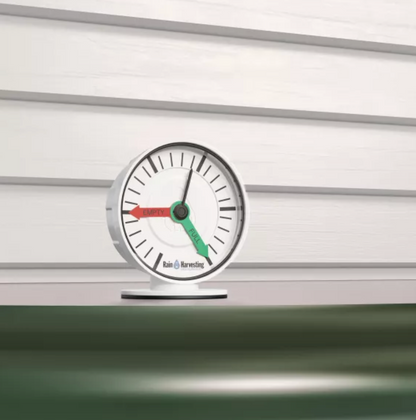 Rain Harvesting Tank Gauge Installed