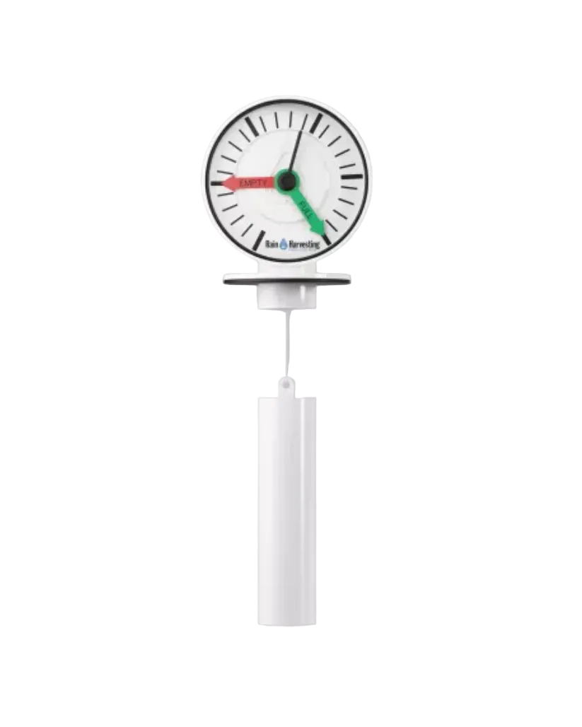 Rain Harvesting Tank Gauge showing float