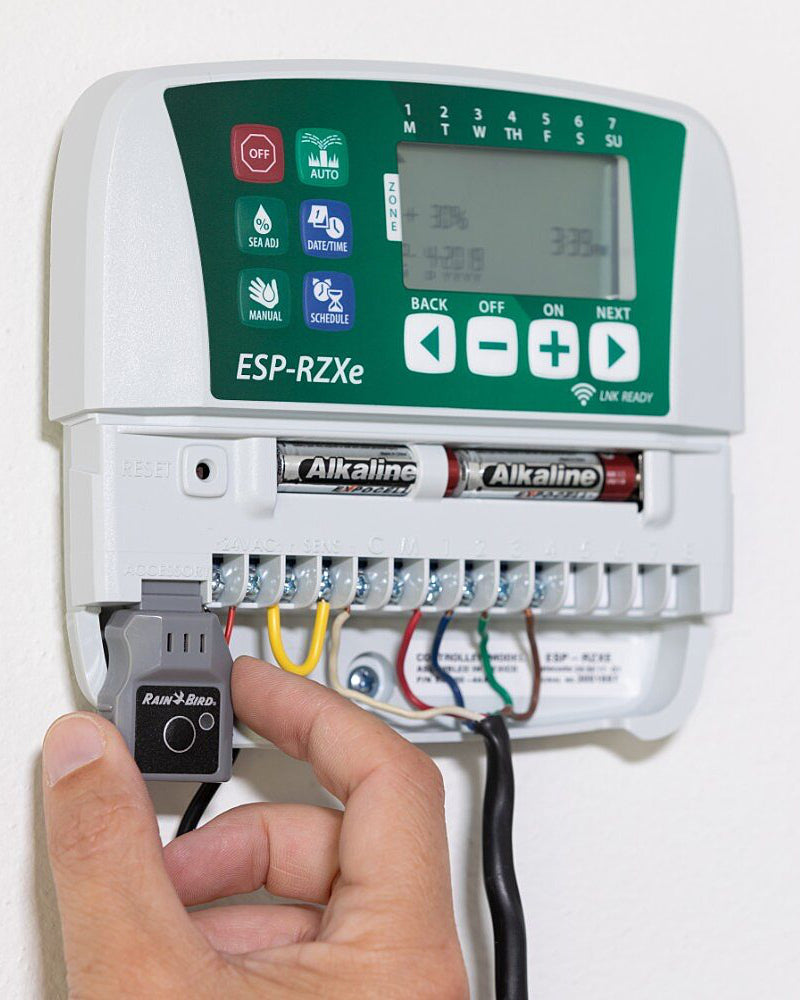 Rainbird ESP-RZXe Irrigation Controller Open View with WIFI