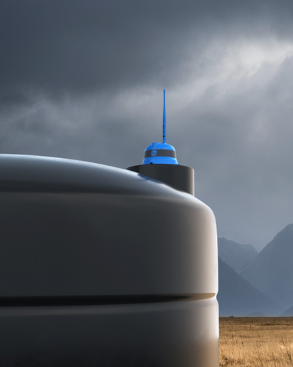 Smart Water SW900 Antenna on tank