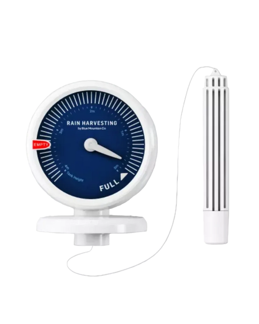 A rain harvesting Tank Gauge Float (Bluetooth/Wi-Fi) by Blue Mountain Co. 
